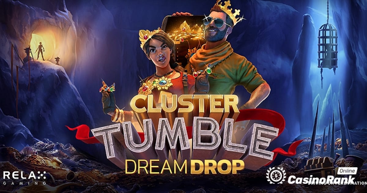 Comienza una aventura Ã©pica con Cluster Tumble Dream Drop de Relax Gaming